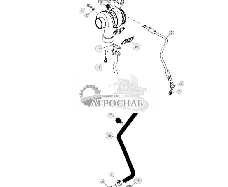 6550 МАСЛОПРОВОДЫ ТУРБОНАГНЕТАТЕЛЯ - ST11773 174.jpg